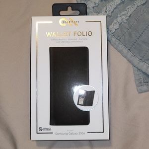 Brand New Case Mate Wallet Folio Case- Galaxy S10e